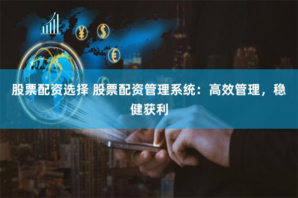 股票配资选择 股票配资管理系统：高效管理，稳健获利